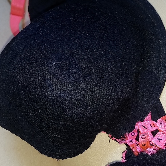 XOXO 38D black lace and pink bra - Picture 8 of 8